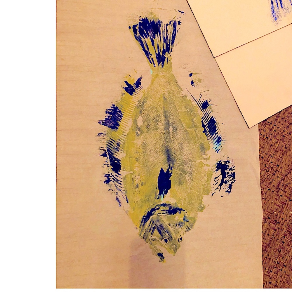 Flounder Fish Print - Picture 2 of 4